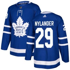 Herren Toronto Maple Leafs Eishockey Trikot William Nylander #29 Authentic Königsblau Heim